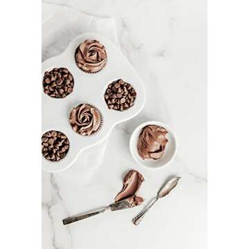 Replica Surfaces White Marble Photography Backdrop - 23x23in