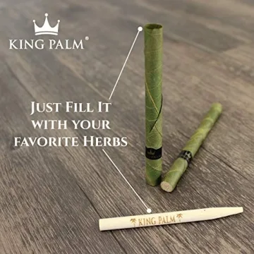 King Palm King Size Natural Pre Roll Leafs - Eco-Friendly Smoke