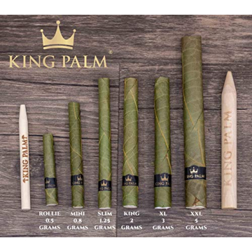 King Palm King Size Natural Pre Roll Leafs - Eco-Friendly Smoke