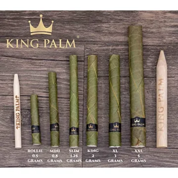 King Palm King Size Natural Pre Roll Leafs - Eco-Friendly Smoke
