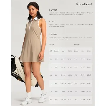 Soothfeel Golf Dress for Women - Stylish and Functional
