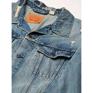Levi's Men's Trucker Jacket - Stylish & Adjustable Denim