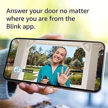 Like-New Blink Video Doorbell with HD Video and Alexa