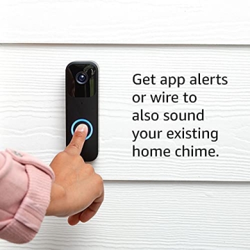 Like-New Blink Video Doorbell with HD Video and Alexa