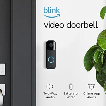 Like-New Blink Video Doorbell with HD Video and Alexa