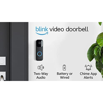 Like-New Blink Video Doorbell with HD Video and Alexa
