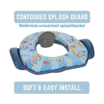 Bluey Soft Potty Seat - Potty Training Toilet Seat, Soft Cushion, Baby Potty Training, Safe, Easy to Clean