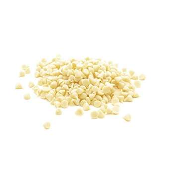 KakaoZon White Chocolate Coverture - 2.2 lbs of Ethical Gourmet White Chocolate Chips