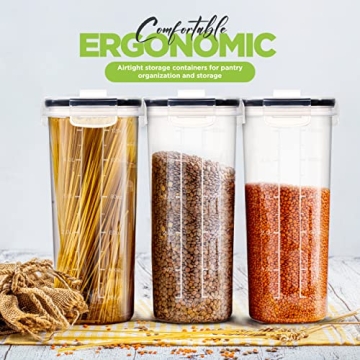 Utopia Kitchen Cereal Containers - Airtight Food Storage