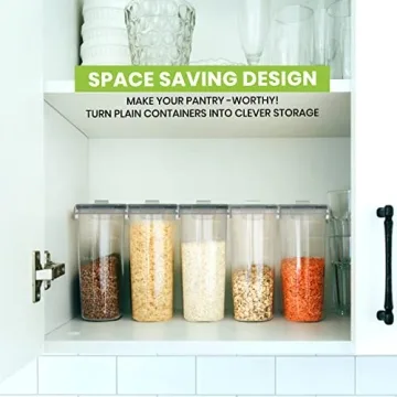Utopia Kitchen Cereal Containers - Airtight Food Storage