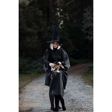 zengxiaoyun 5Pcs Witches Hat,Halloween Witches Hats Decor,For Decoration Of Large Halloween Party Su...