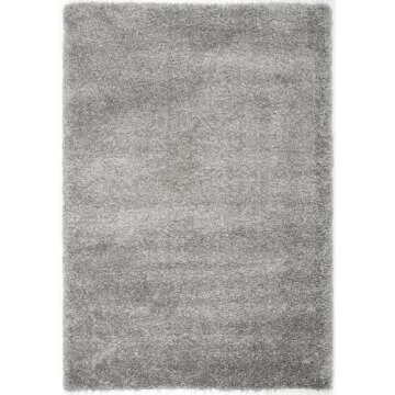 SAFAVIEH California Shag Collection Area Rug - 5'3" x 7'6", Silver, Non-Shedding & Easy Care, 2-inch...