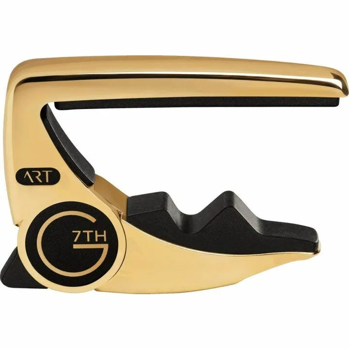G7th Performance 3 Capo with Gold Finish & Picks