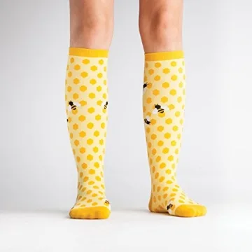 Eco-Friendly Knee High Funky Socks for Women