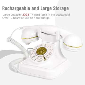 Record Memories with the Audio Guest Book Wedding Phone