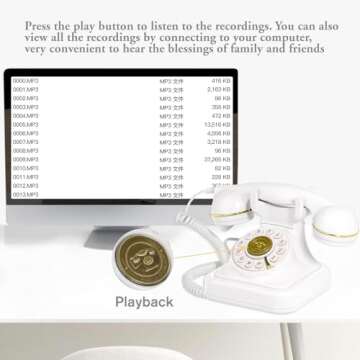 Record Memories with the Audio Guest Book Wedding Phone