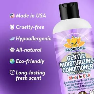 Gentle Pet Conditioner with Natural Ingredients & Lavender