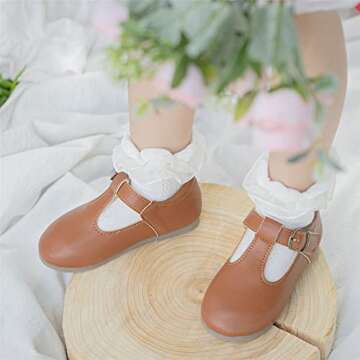 Stylish Toddler Mary Jane Dress Shoes for Girls