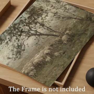 Uniro Vintage Wall Art Prints for Elegant Home Decor