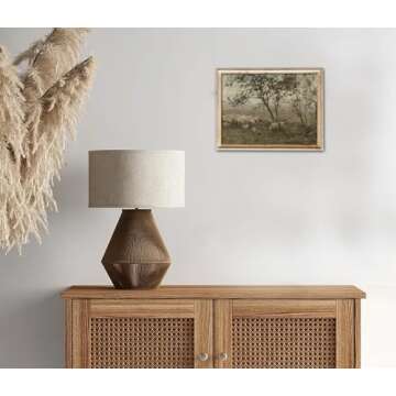 Uniro Vintage Wall Art Prints for Elegant Home Decor