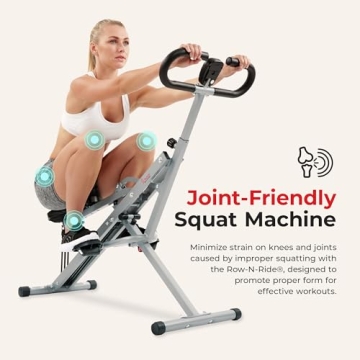 Sunny Health Smart Row-N-Ride Exerciser for Home Fitness