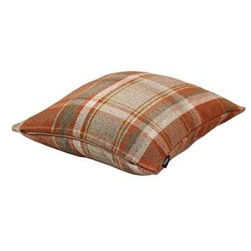 McAlister Textiles Heritage Tartan Throw Cushion Covers 17 x 17 Inches. Highlands Scatter Pillows fo...