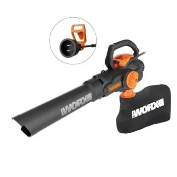 WORX Trivac 3-in-1 Electric Leaf Blower Mulcher Vacuum WG512