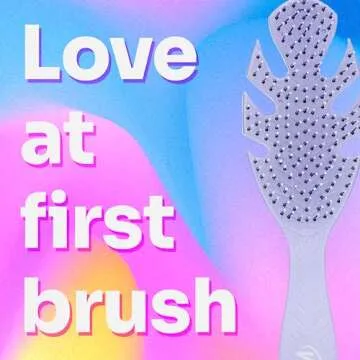 Wet Brush Go Green Detangler in Lavender - Eco-Friendly Hair Care