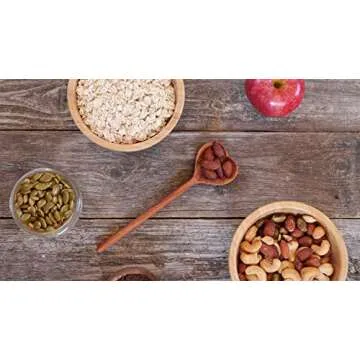 Eco-Friendly Heart Shaped Wooden Spoons Set for Gifts