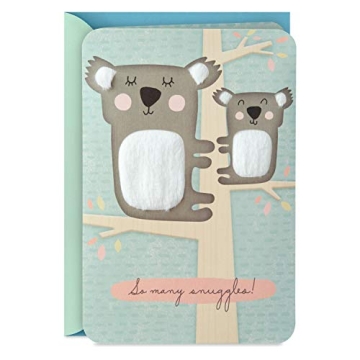 Hallmark Baby Shower Card for New Parents - Adorable Koalas & Snuggles