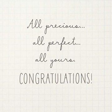 Adorable Hallmark Baby Shower Card for New Parents