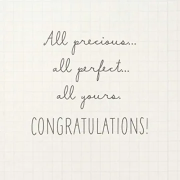 Adorable Hallmark Baby Shower Card for New Parents