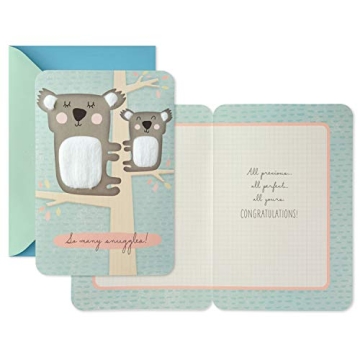 Adorable Hallmark Baby Shower Card for New Parents