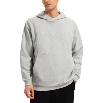 CRZ YOGA Lightweight Fleece Lined Hoodie for Men