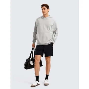 CRZ YOGA Lightweight Fleece Lined Hoodie for Men