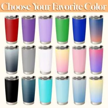 Customizable 20oz Personalized Coffee Tumbler - Gifts