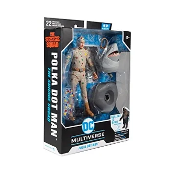 DC Multiverse Polka Dot Man 7" Action Figure with King Shark Piece