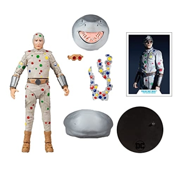 DC Multiverse Polka Dot Man 7" Action Figure with King Shark Piece