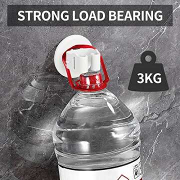 CCTIVED Broom Holder Wall Mount - Easy Installation & Durable