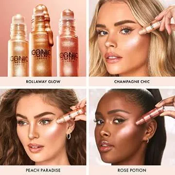 ICONIC LONDON Rollaway Glow Liquid Highlighter for Radiance