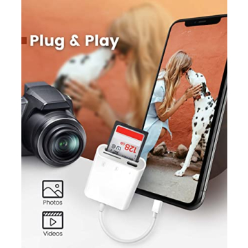 Convenient AkHolz SD Card Reader for iPhone & iPad