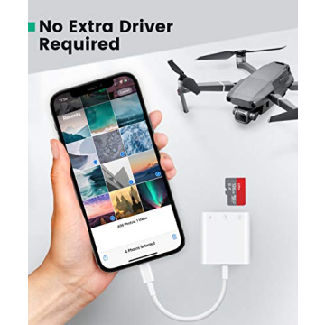 Convenient AkHolz SD Card Reader for iPhone & iPad