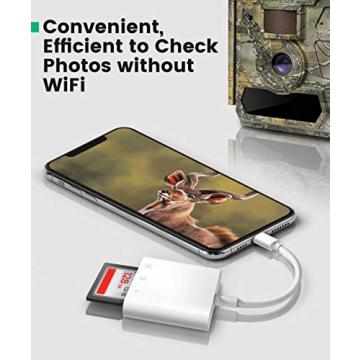 Convenient AkHolz SD Card Reader for iPhone & iPad