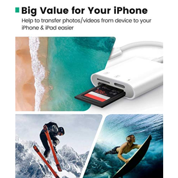 Convenient AkHolz SD Card Reader for iPhone & iPad