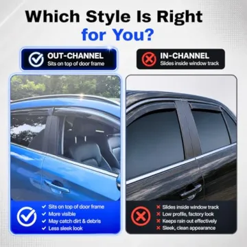 Premium IG Window Visors for Acura TL 2009-2014