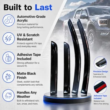 Premium IG Window Visors for Acura TL 2009-2014