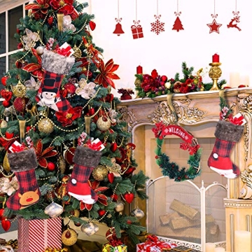 6 Pcs Durable Christmas Stocking Holders Set for Your Home