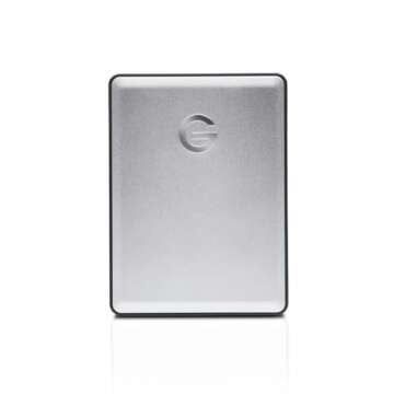 G-Technology 4TB G-DRIVE Mobile USB 3.0 Portable Hard Drive in Silver