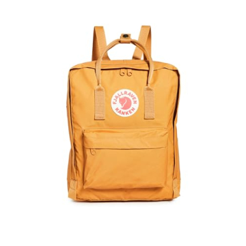 Fjallraven Women's Kanken Backpack, Acorn, Orange, One Size