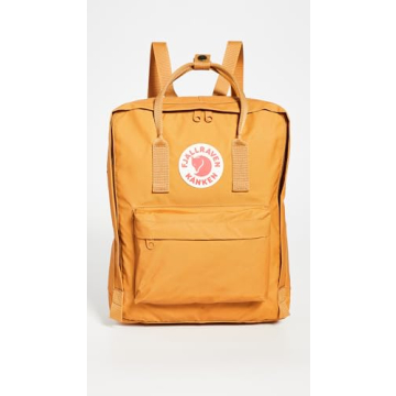 Fjallraven Women's Kanken Backpack, Acorn, Orange, One Size